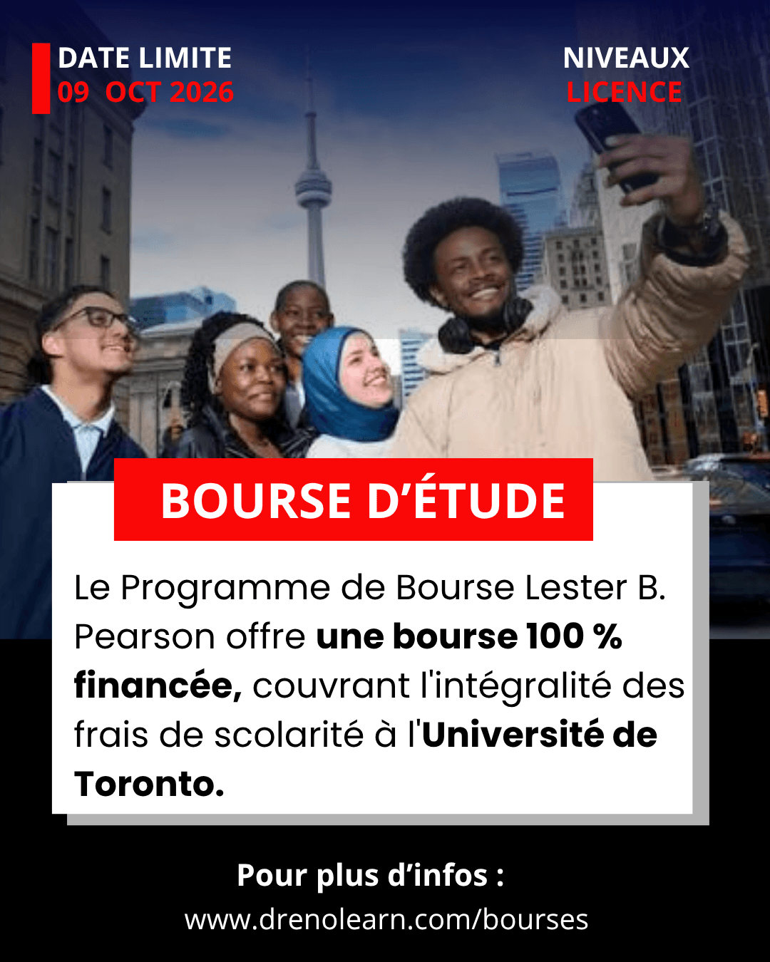 Bourse Lester B. Pearson à l’Université de Toronto : guide complet pour postuler 